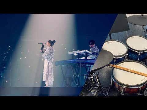 YOASOBI「優しい彗星」from『NICE TO MEET YOU』LIVE Drum Cover (with lyrics)