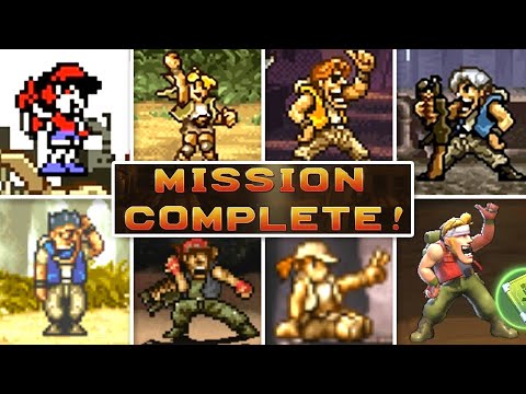 Evolution of Metal Slug Games Victory Animations & Mission Complete ! (1996 - 2024)