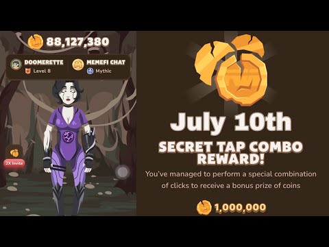 How to unlock MemeFi coin secret tap combo today (July 10) | Working combo for level 1 - 11