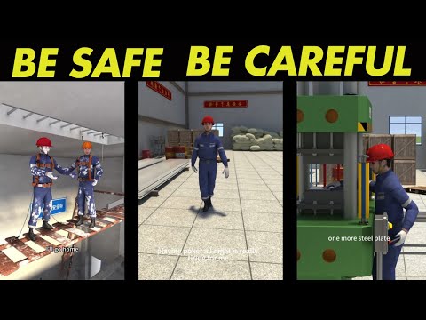 safety is the first in workplace be safe and be careful