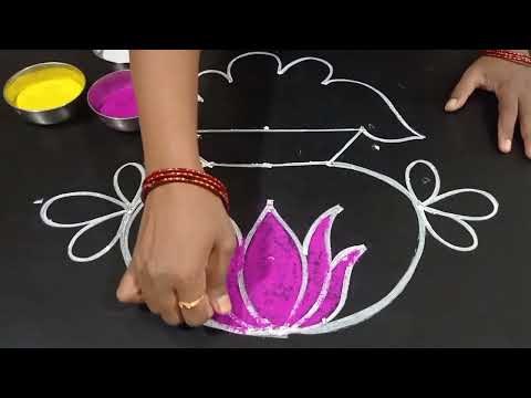 Sankranti muggulu🌺🌺Bhogi kolam,Bhogi kundalu,Bhogi rangoli designs,Pongal special simple kolam.