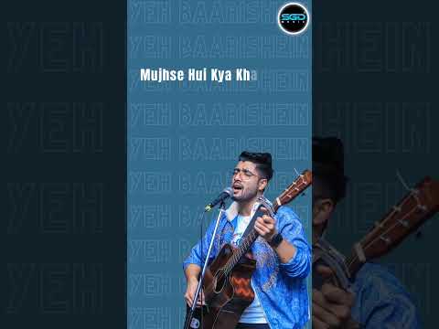 Yeh Baarishein Unplugged By Gaurav Parashari!💫✨️ #bollywoodsongs #sgdmusic #gauravparashari