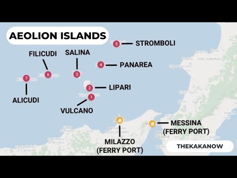 Aeolion Islands (Lipari and Vulcano), Sicily, Italy