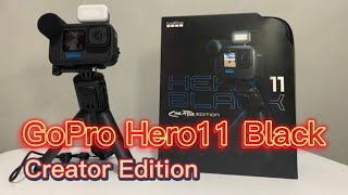 🔴 GoPro Hero11 Black Creator Edition Unboxing setup #gopro #gopro11 #goprohero11 #creatoredition