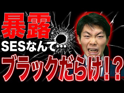 【SESやめとけ】ドン引きするSES企業の風潮と真実を暴露します