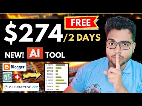 New! $274 Sale Using Ai Tool | 100% FREE | Affiliate Marketing For Beginners |  By Affiliate Master