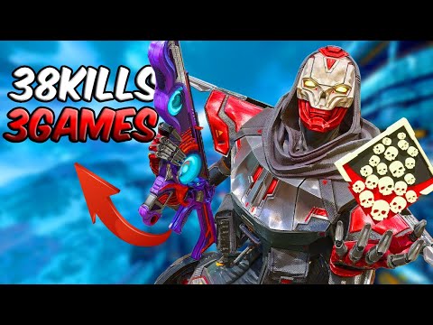 Controller Revenant Apex Legends Gameplay 38 Kills - 3 Games