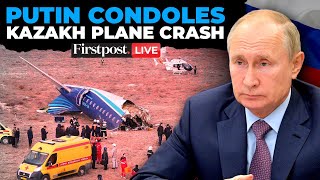 LIVE: Russian President Vladimir Putin Condoles Kazakhstan Plane Crash, Extends Medical Aid