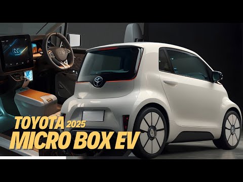 Toyota Microbox EV is scheduled to be released in 2025! Attractive new design that..