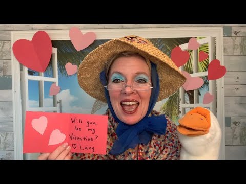 Happy Valentine’s Day! ❤️ #storytime 📕 with Mother Goose! 🪿