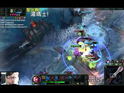 聖光啊!湯瑪士!實況臺 [LOL] S6 ARAM - 杰西 100