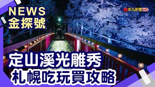 夏季暢玩北海道 | 札幌 定山溪自然光之盛典 定山溪 章月Grand Hotel 札幌 狸小路商店街 螃蟹本家 札幌站前店 北海道 札幌站前Forza飯店【News金探號】