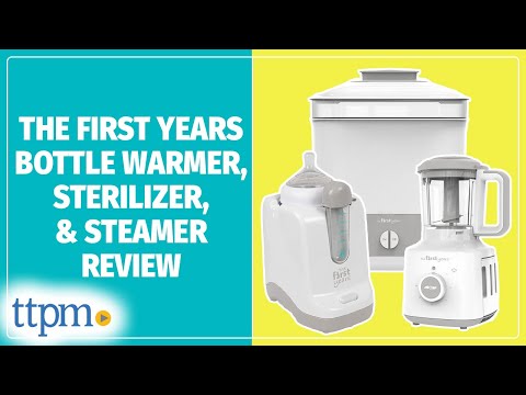 The First Years Bottle Warmer, Sterilizer, and Blender & Steamer