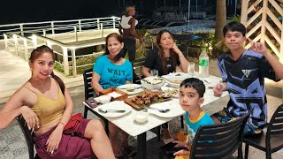 Going to parola seaview restaurant / Eating dinner