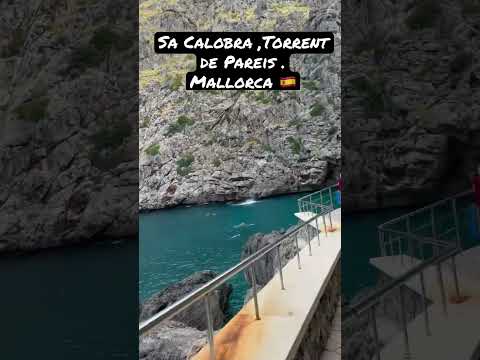 Sa Calobra . Wonderful beach and mountains in Mallorca 🇪🇸#sacalobra #beach #mountains