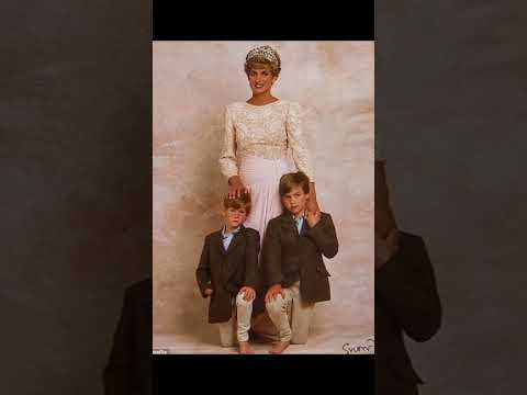 Princess Diana with her lovely sons,William and Harry #dianaspencer #williamandkate #meghanharry