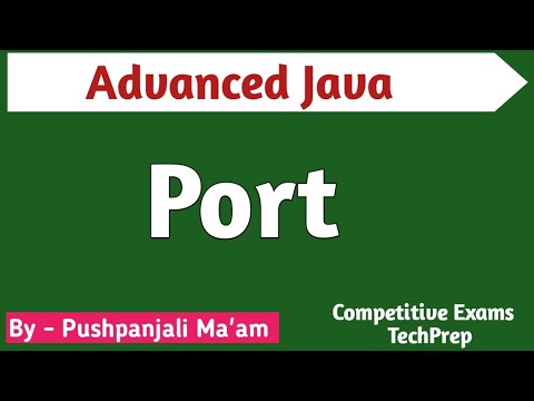 Lec - 1.6 Port in Advanced Java || Computer Network in Hindi