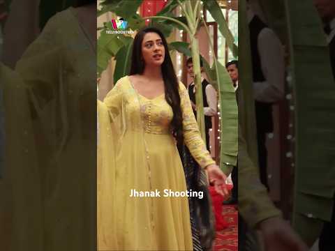 Jhanak serial shooting #hibanawab #shorts #trending #serial #jhanak #tellyboosters