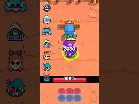 New Hypercharged Brawlers Vs Heist Safe #brawlstars #shorts