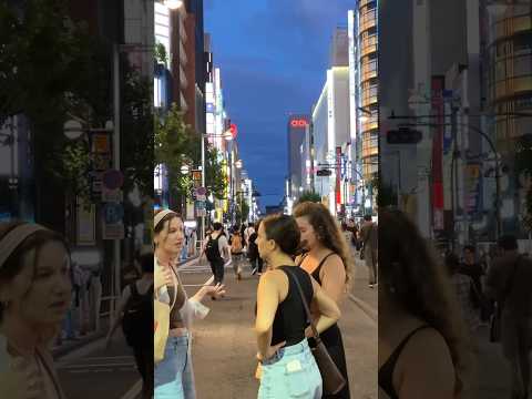 Shinjuku City at night || #japan #travel #walkthrough #tokyo #trending #shorts