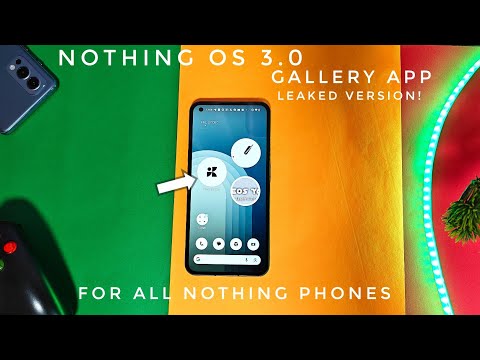 Nothing OS 3.0 gallery app features all nothing phone