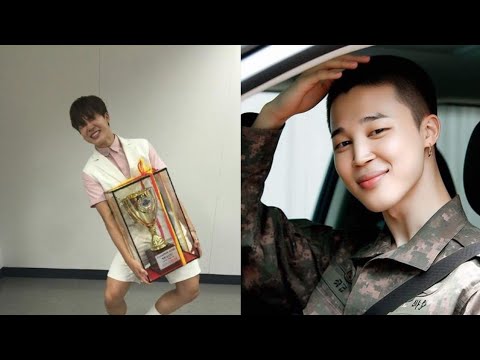 Amazing.! BTS Jimin managed to win 3 major awards while serving in the military.!