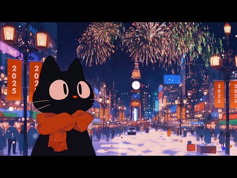 Midnight Countdown in Times Square 🎆 Lofi Chill for the New Year ❄