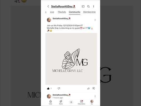 @michellegrayllc 🎅🏼🎄🤶🧑‍🎄Michelle Gray & StellaRoseAllDay Christmas Special 🥀🦋🙄✅