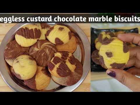 eggless custard cookies/chocolate cookies recipe #deepikakirecipes #custardcookies #cookies