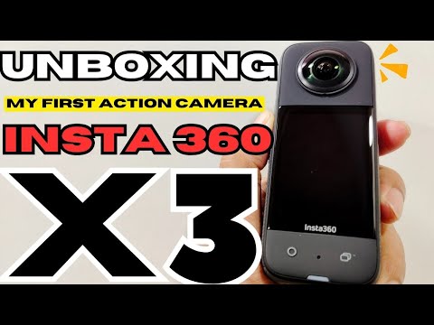 Insta360 x3 Unboxing & Price in हिंदी 2024 (Insta360 x3 detailed Unboxing)