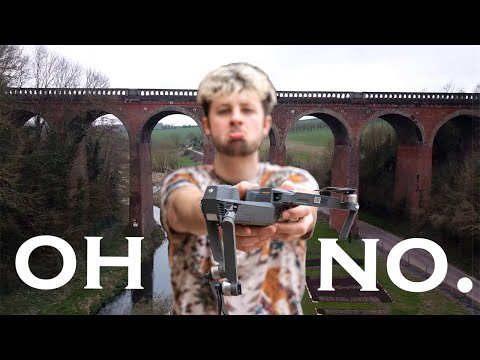 I CRASHED MY DRONE AT A VIADUCT!!