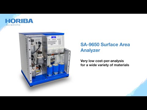 SA-9650 Surface Area Analyzer from HORIBA Scientific