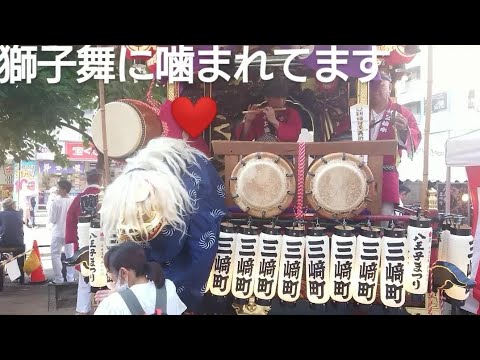 八王子まつり２０２４年 獅子舞に噛まれてます❤️８月３日 東京都八王子市 良かったらチャンネル登録よろしくお願いいたします🙇三崎町