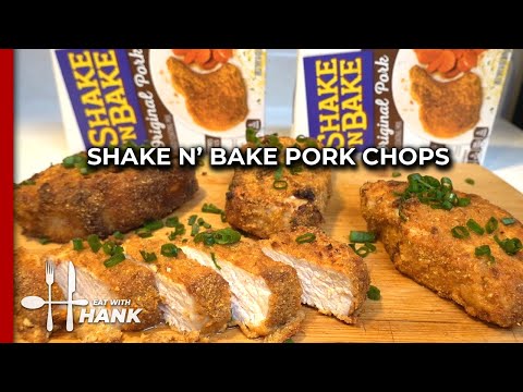 Air Fryer Shake and Bake Pork Chops