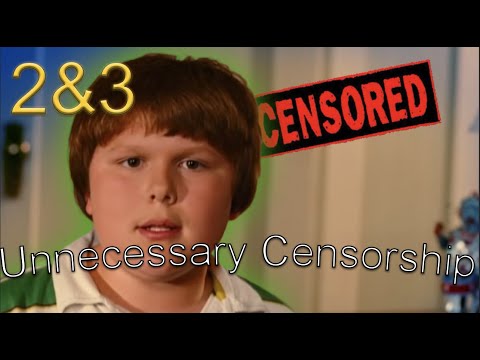 Diary Of A Wimpy Kid 2&3 -Unnecessary Censorship-