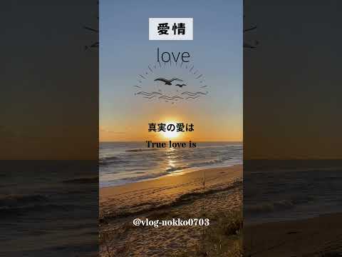 【愛情とは】少し元気になれる言葉💕#ショート #名言 #50代 #在宅勤務