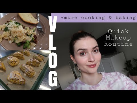 VLOG | Everyday Makeup Routine + Trying Some More Recipes