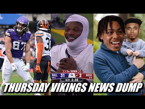 Minnesota Vikings News Dump (12.26.2024) | Undefeated Hock, Netflix Christmas, Will Jaire Play?