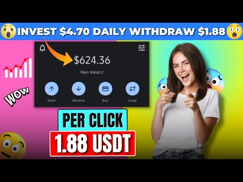 INVEST $4.70 DAILY WITHDRAW $1.88 (🔥PROOF) : (DO NOT MISS❌) USDT MINING WEBSITE 🚀 HIGH PROFIT SITE 🎁