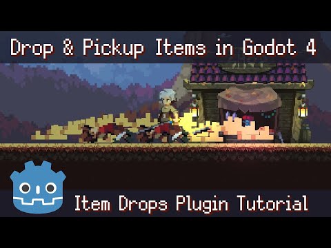 Drop and Pickup Items in Godot 4 - Item Drops Plugin Tutorial