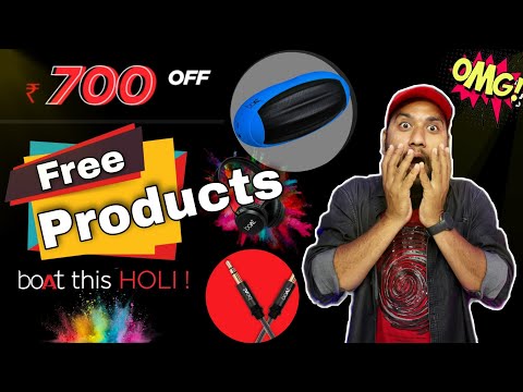 Boat Holi Sale Loot Offer, Boat Free Product Offer,Boat free Rugby Speaker, Boat Holi Sale @offer