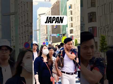 Japan Walking Tour || #japan #travel #walkthrough #tokyo #shorts