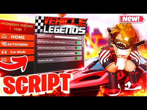 ROBLOX VEHICLE LEGENDS SCRIPT AUTO FARM + INF MONEY  *PASTEBIN 2024*