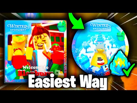 Easiest Way To Get Bloxburg Regular Token (WINTER SPOTLIGHT)