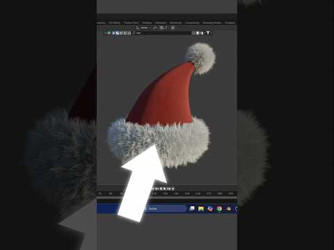 Blender Advent Calendar Day 23 | Santas Hat 💯 #blender #b3d #blender3d #tutorial #3dart