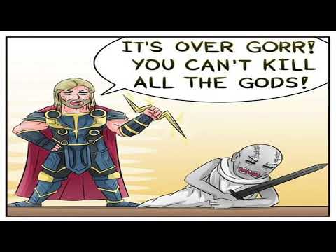 Thor vs The Real God Killer Comic Dub