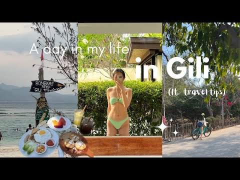 🇮🇩Bali vlog: Gili Islands🏝️ (+ travel tips) | island you MUST VISIT in Bali, solo travel vlog