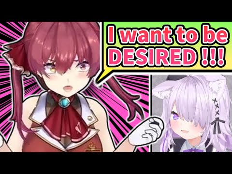 Marine Wants to be Desired [ENG SUB] Hololive Nekomata Okayu