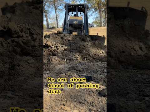 About to wrap up the pond project #shortsvideo #heavyequipment #pond #dozer