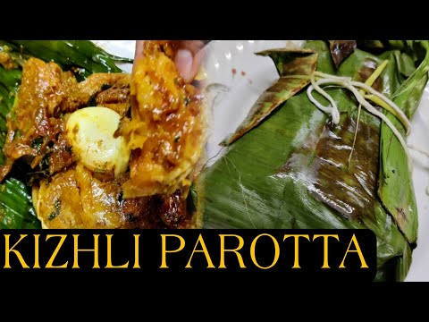 Kizhli parotta recipe in tamil | வாழை இலை பரோட்டா |